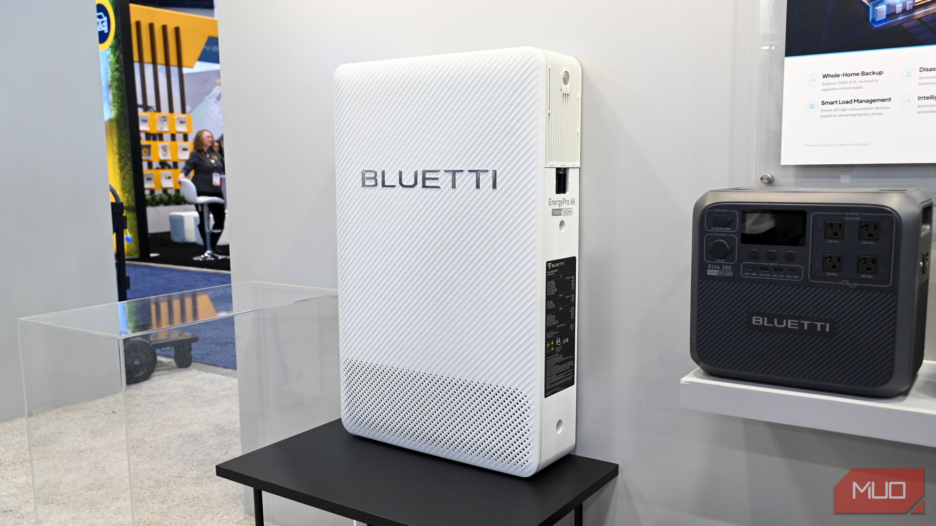 نمای جانبی Bluetti Energy Pro 6k.