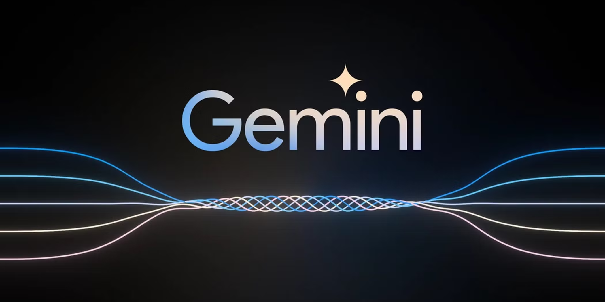 لوگوی Gemini با طراحی مارپیچ