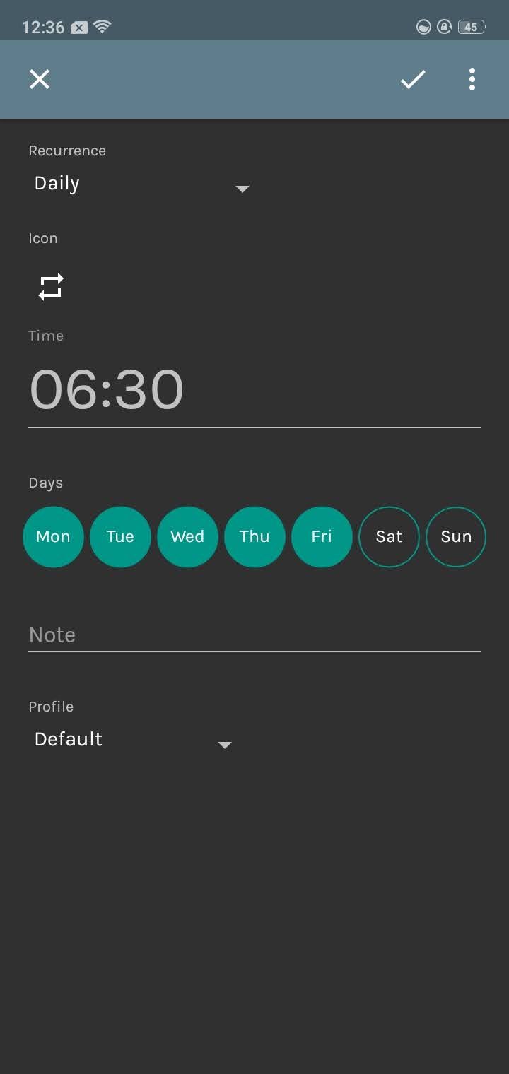 Android Set Alarm